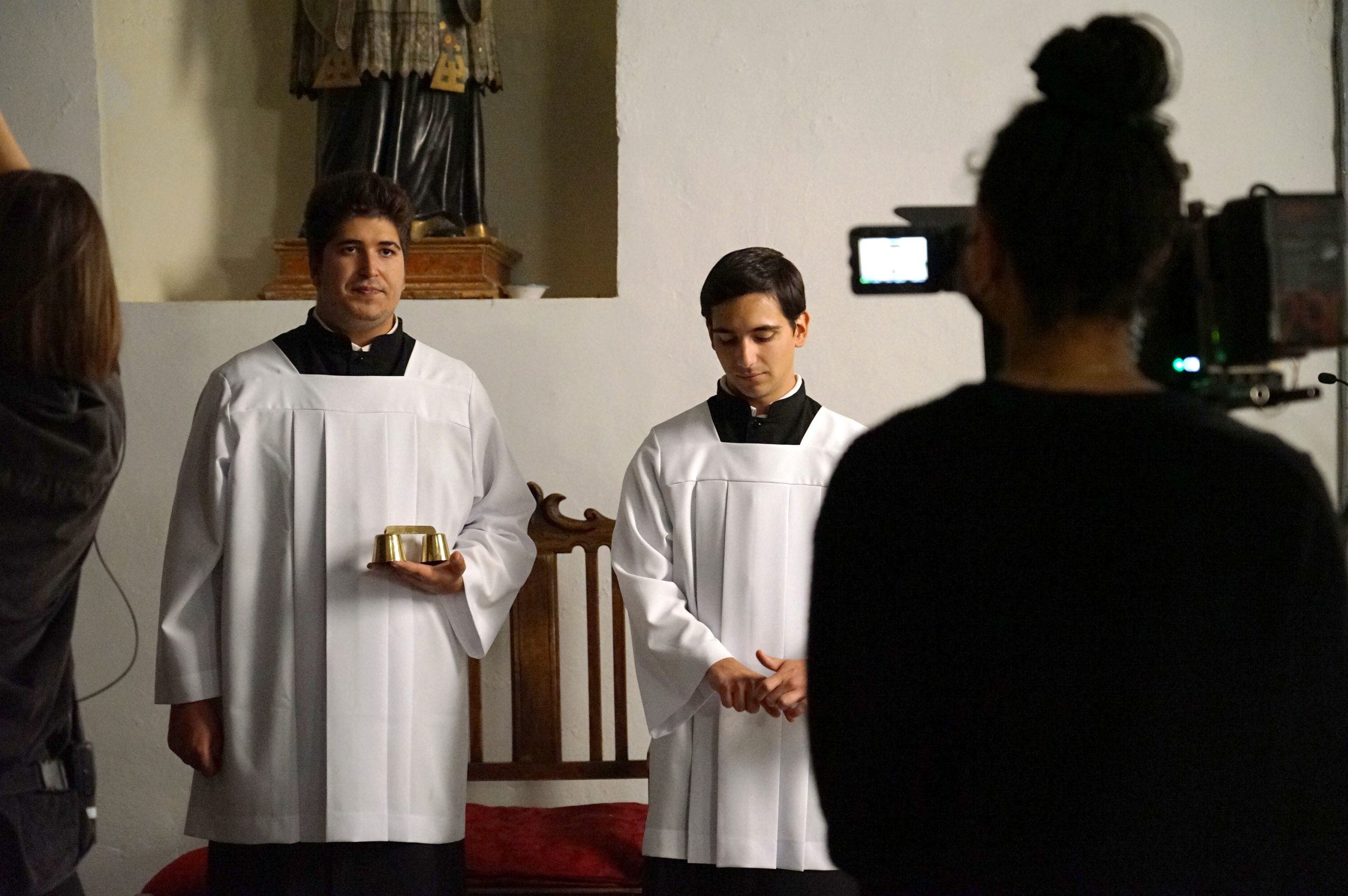 Bubión acoge el rodaje de “El Mártir”, un proyecto de la Escuela de Cine de Colonia